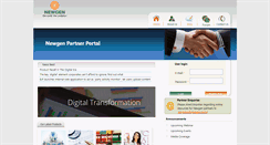 Desktop Screenshot of partner.newgensoft.com