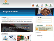 Tablet Screenshot of partner.newgensoft.com